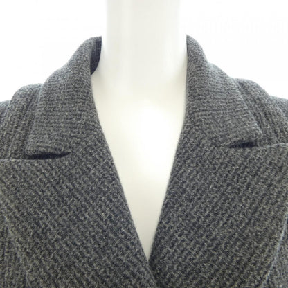 Chanel Vintage Coat Cashmere Gray — view 5