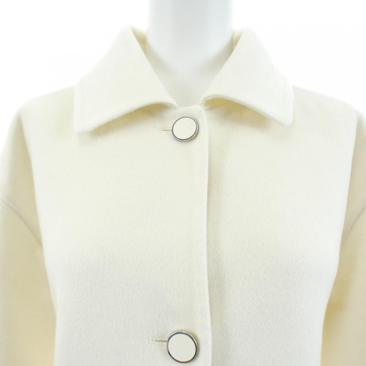 Hermes Passant Jacket Cashmere White — view 5