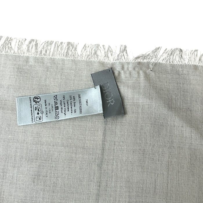 Dior Asterodior Scarf Shawl Large Silk Wool — view 7