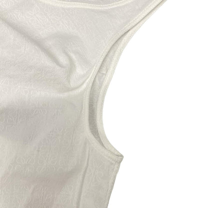 Loewe Dress 36 S White Crew Neck Sleeveless Mini — view 8