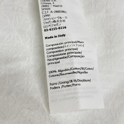 Loewe Dress 36 S White Crew Neck Sleeveless Mini — view 4