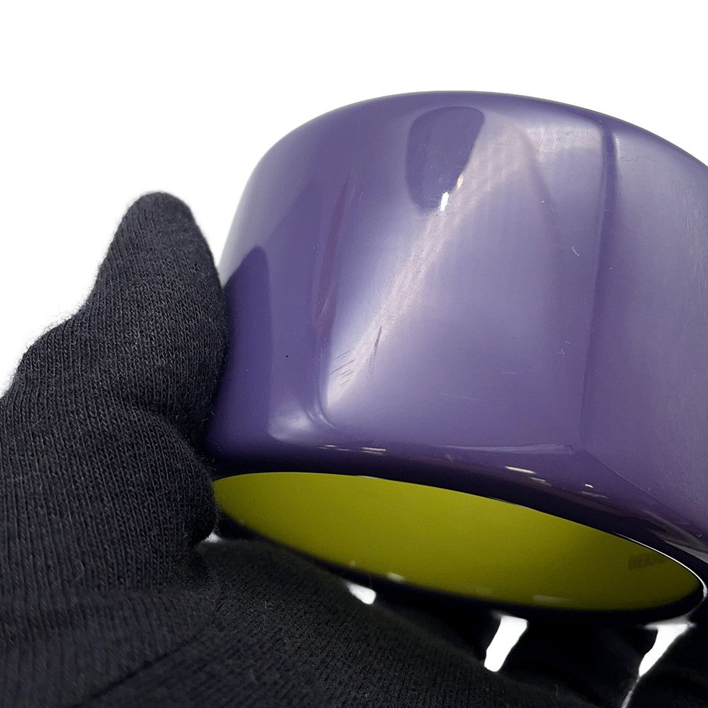 Hermes Bracelet Lacquer Wood Purple Green — view 5