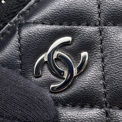 Chanel Wallet Quilted Classic Long Zip CC Logo Lambskin — view 8