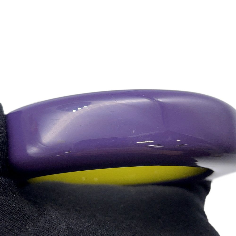 Hermes Bracelet Lacquer Wood Purple Green — view 6