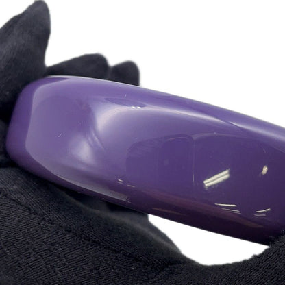 Hermes Bracelet Lacquer Wood Purple Green — view 7