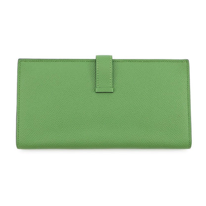 Hermes Wallet Bearn Souffle Vert Yucca Gold Epsom Veil — view 3