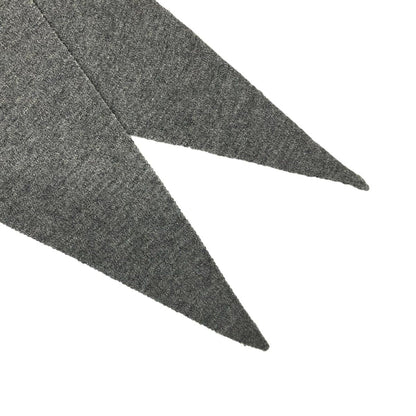Hermes Shawl Gray Cashmere Silk — view 4