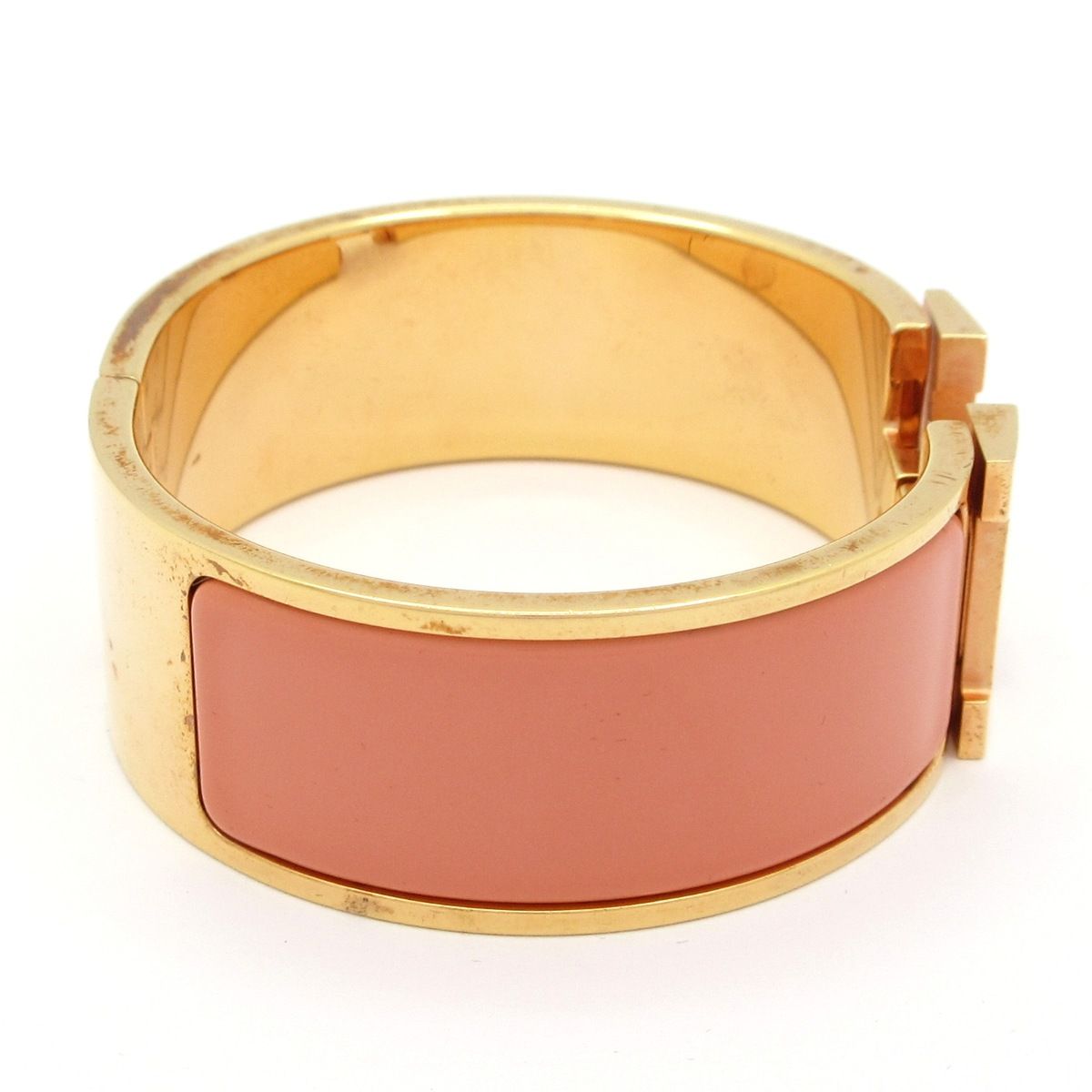 Hermes Bangle Clic Clac Gold Pink — view 2