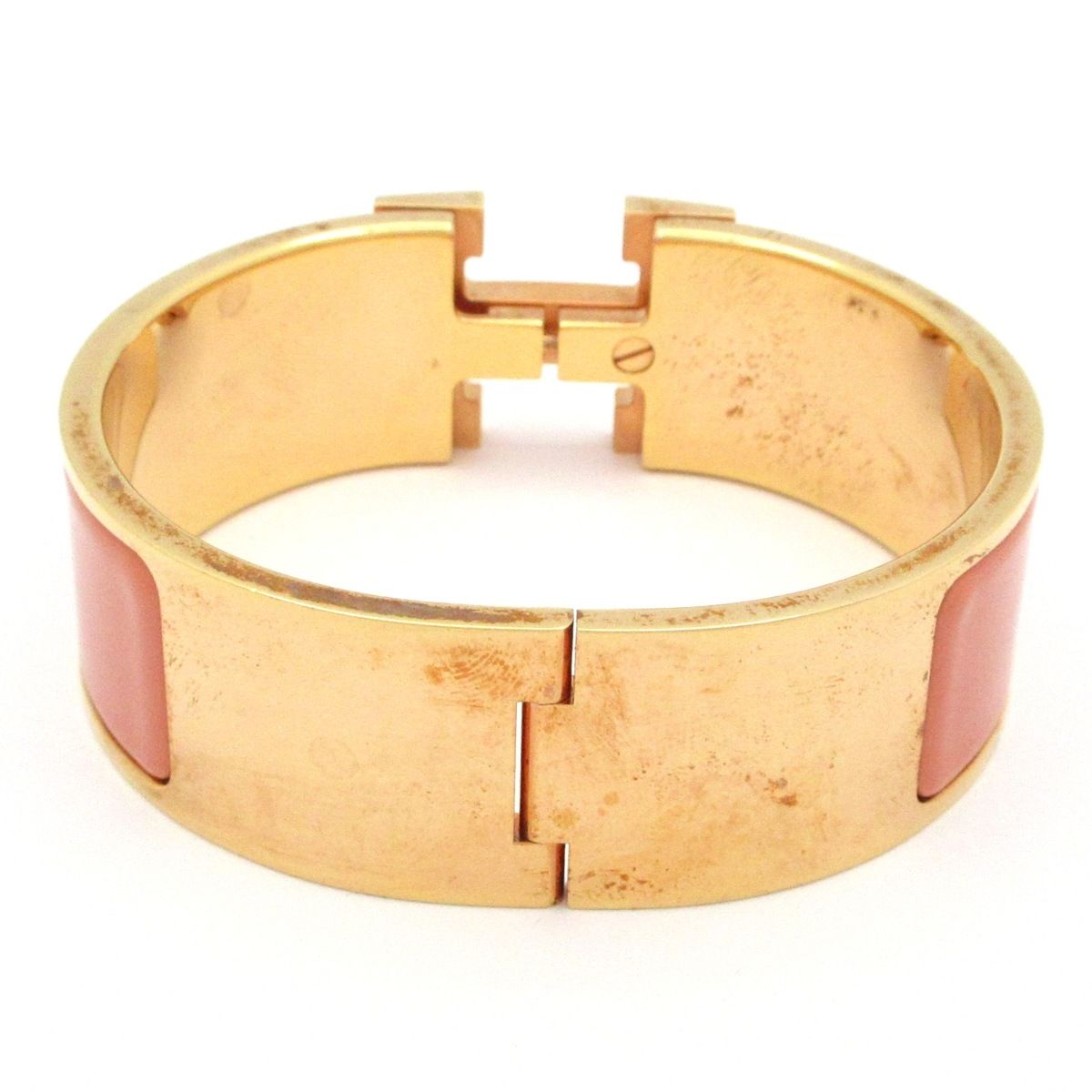 Hermes Bangle Clic Clac Gold Pink — view 3