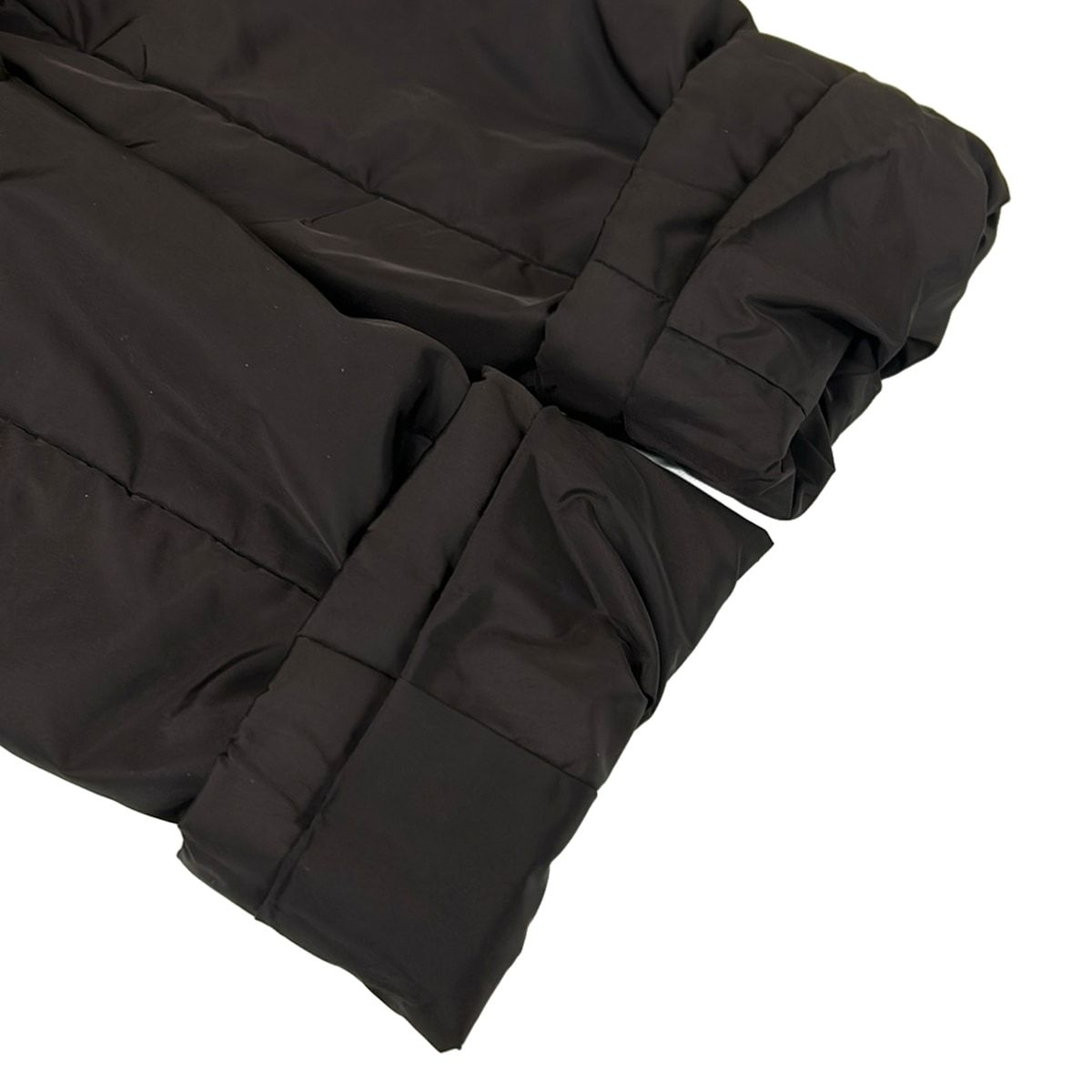 Prada Jacket 38 S Dark Brown Long Sleeve Hood — view 7