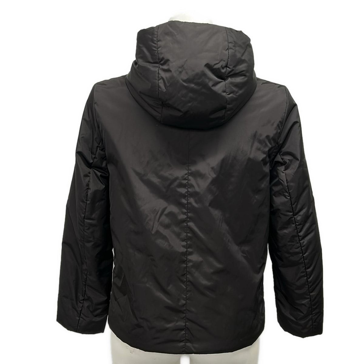 Prada Jacket 38 S Dark Brown Long Sleeve Hood — view 2