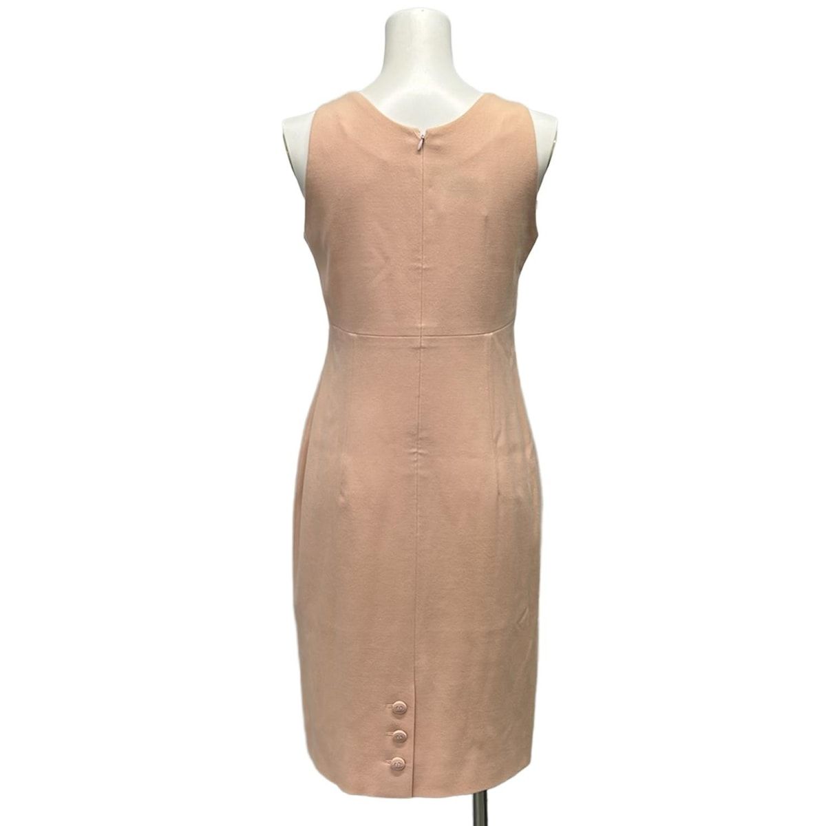 Chanel Dress 42 L Pink Collection 28 Sleeveless Back — view 2