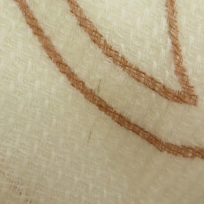 Chanel CC Logo Shawl Wool Yellow Beige — view 8