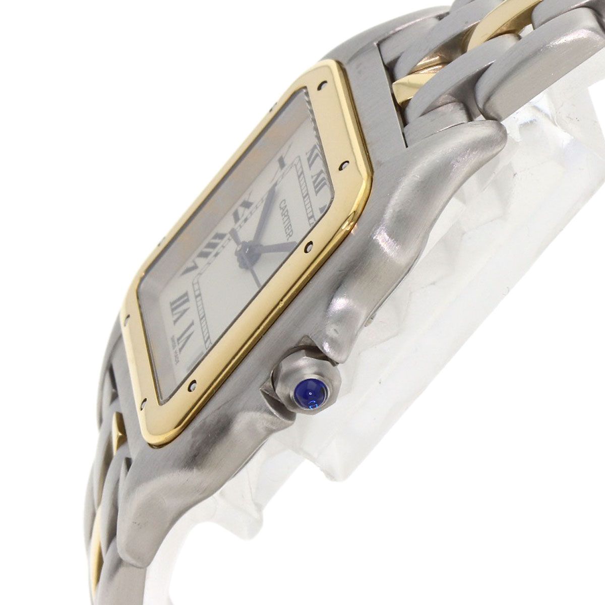 Cartier Panthère MM 1 Row Watch SS Yellow Gold Boys — view 5