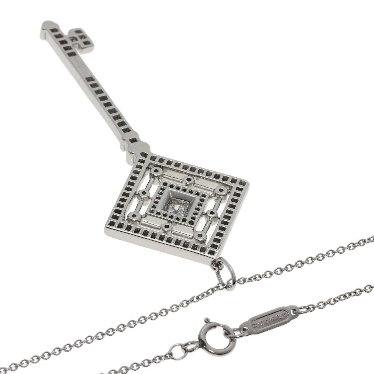 Tiffany & Co Gray Ski Diamond Necklace — view 2