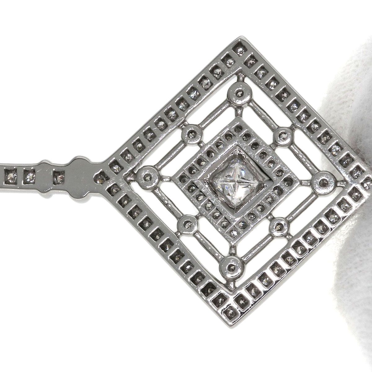 Tiffany & Co Gray Ski Diamond Necklace — view 6