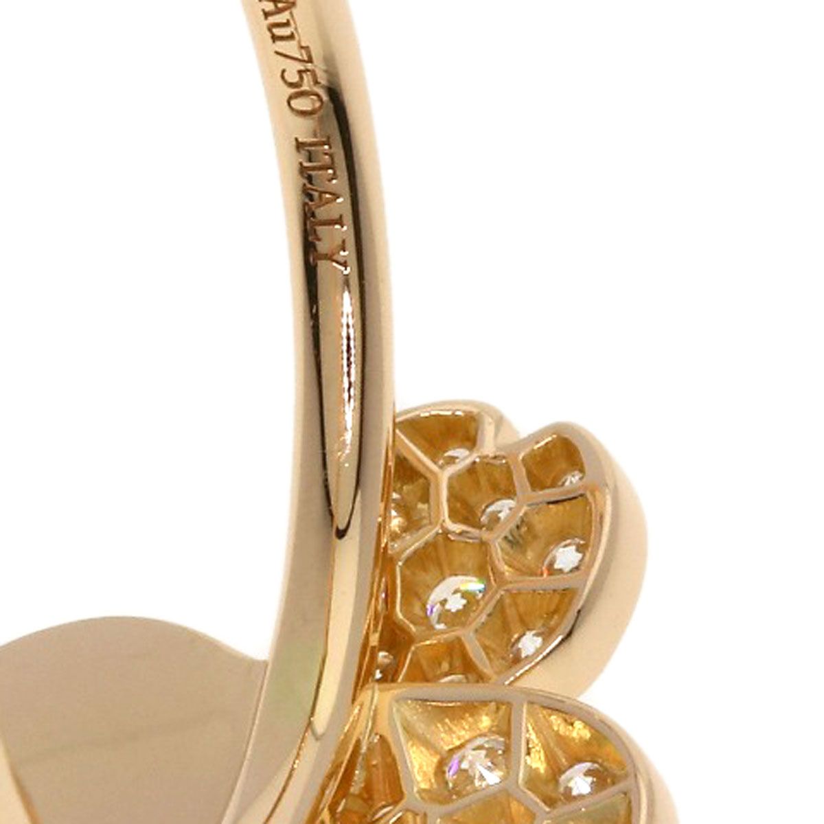 Tiffany & Co Paper Flower Diamond Ring 18K Pink Gold — view 7