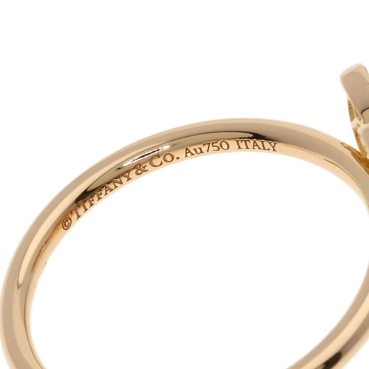 Tiffany & Co Paper Flower Diamond Ring 18K Pink Gold — view 6