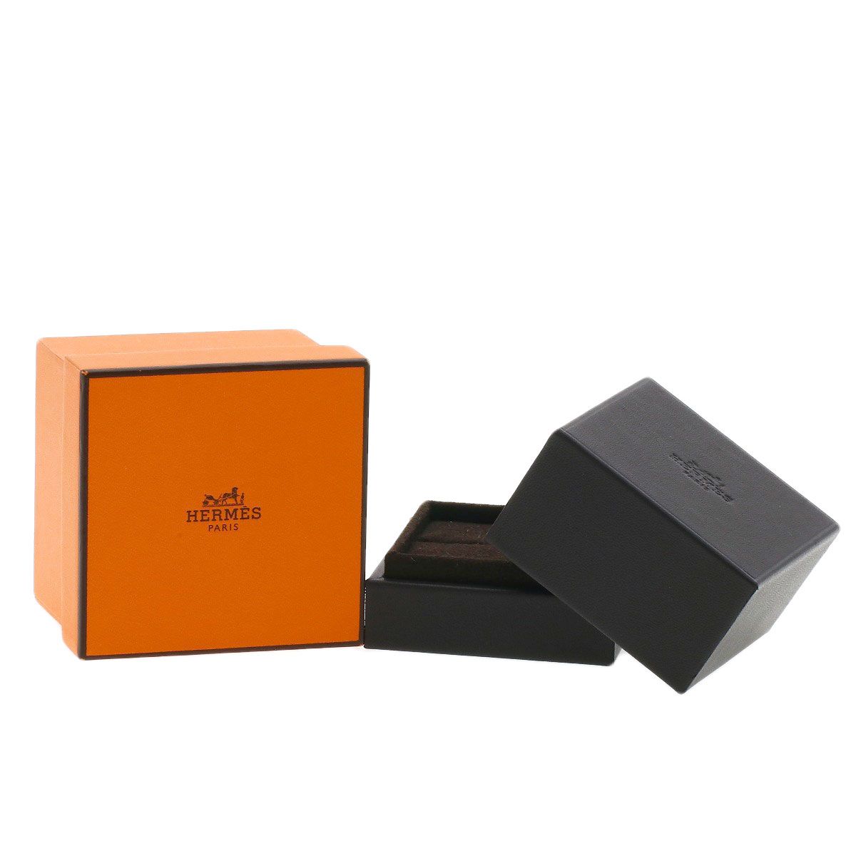 Hermes Link D'hermes Diamond 55 Ring 18K Pink Gold — view 8