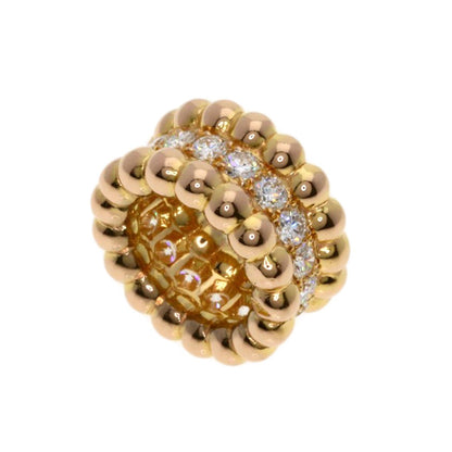 Van Cleef & Arpels Perlee Diamond Pendant Top 18K Pink Gold — view 2