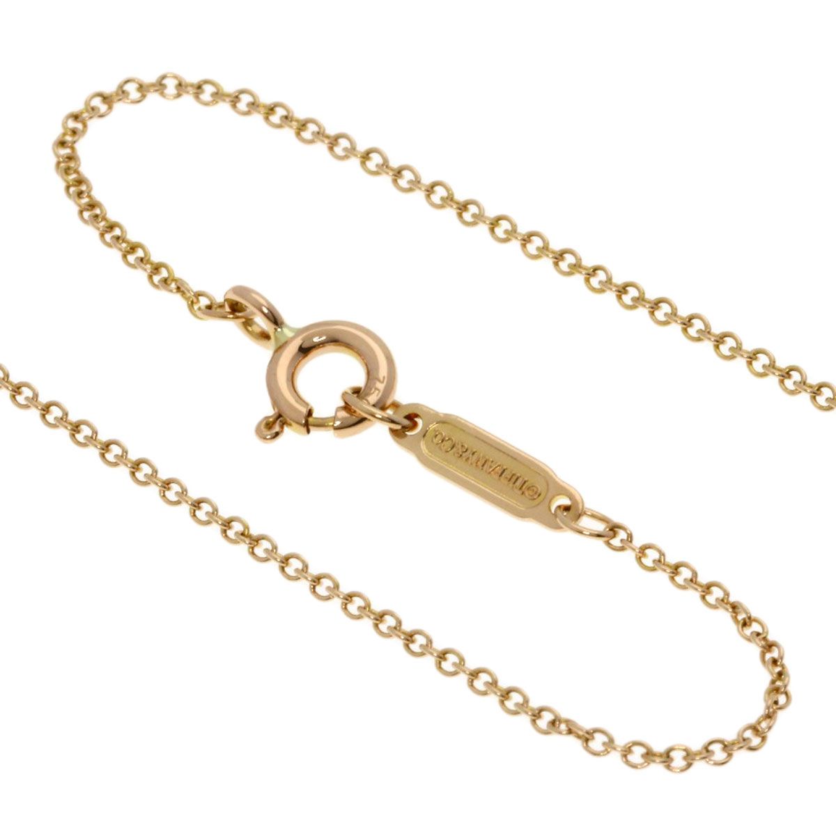 Tiffany & Co Heart Key Necklace 18K Pink Gold — view 3