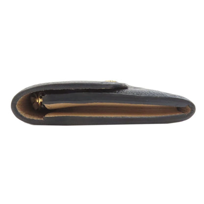 Louis Vuitton Portefeuille Emily Wallet Black Beige — view 3