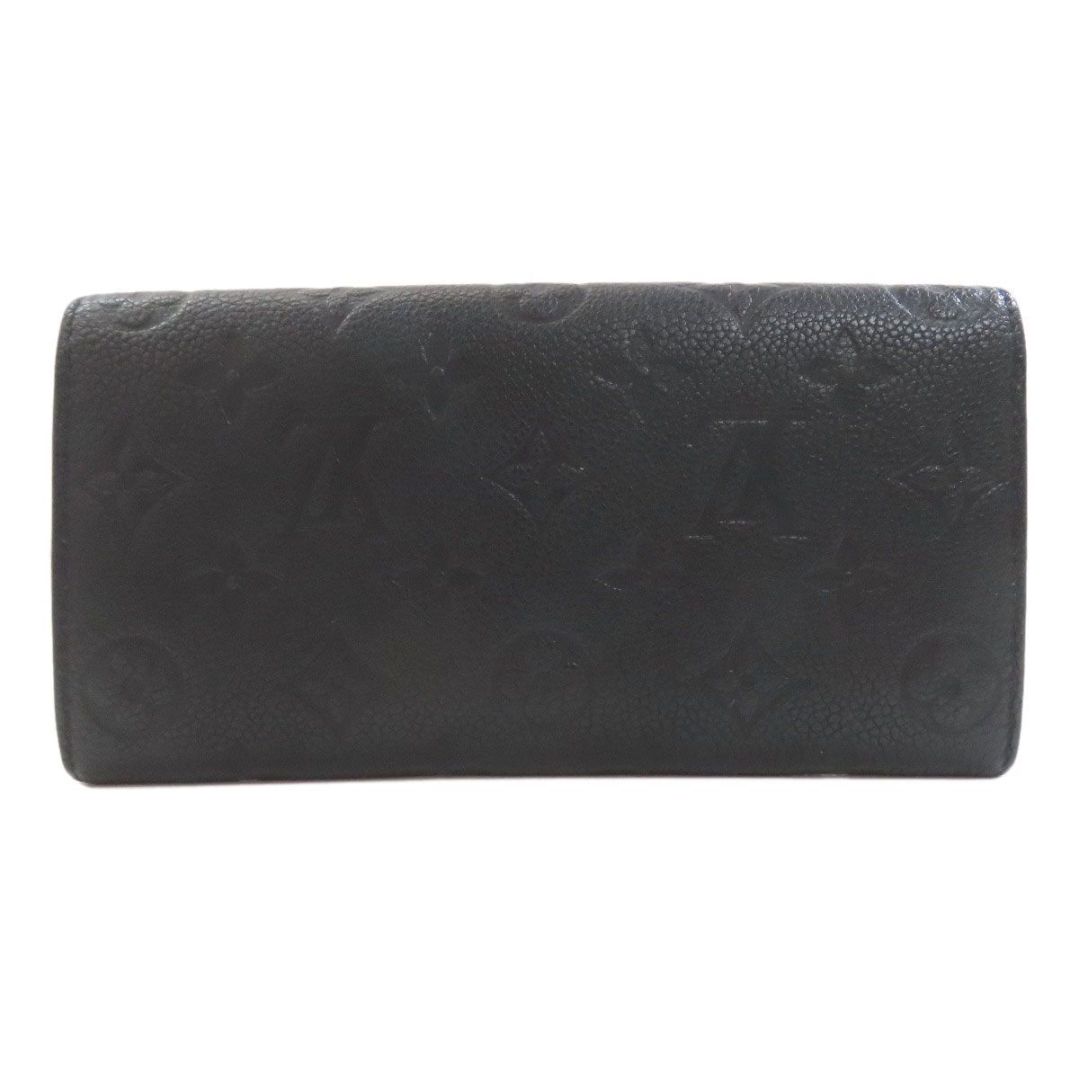 Louis Vuitton Portefeuille Emily Wallet Black Beige — view 2