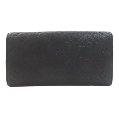 Louis Vuitton Portefeuille Emily Wallet Black Beige — view 2
