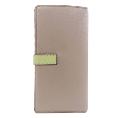 Loewe Anagram Radical Wallet Leather Gray Green — view 2