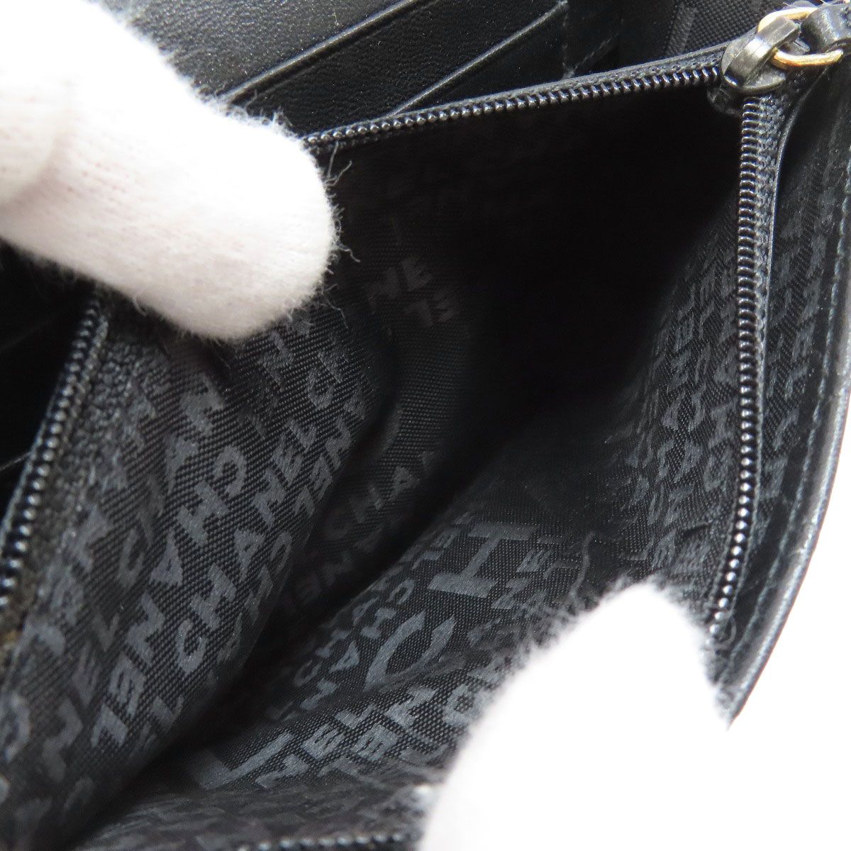 Chanel Camellia Quilted Ginza Limited Gold Wallet — view 6