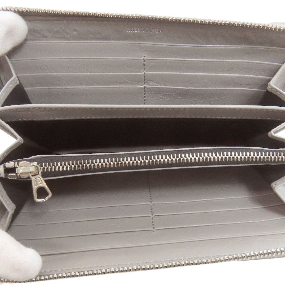 Balenciaga Logo Wallet Leather — view 4