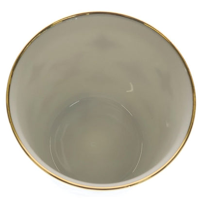 Louis Vuitton Monogram Flower Porcelain Mug Tableware White Hat — view 5