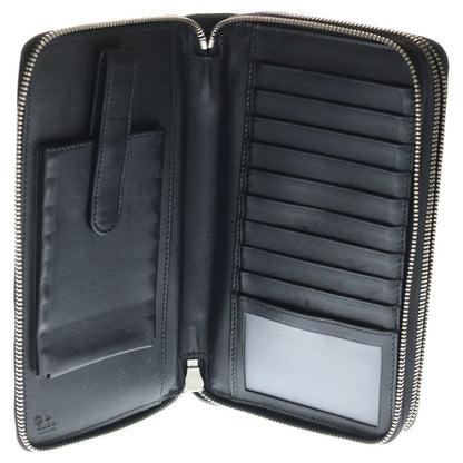 Gucci Micro Guccissima Travel Case Organizer Wallet Black — view 4