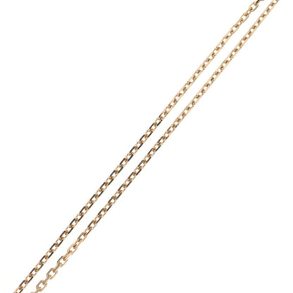Van Cleef & Arpels Vintage Alhambra Pink Mother of Pearl Diamond Necklace — view 4