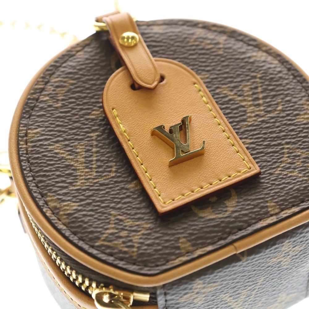 Louis Vuitton Monogram Chappo Necklace Mini Shoulder Bag Brown — view 6