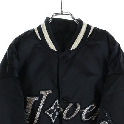 Louis Vuitton Embroidered Nylon Baseball Jacket Gpd — view 3