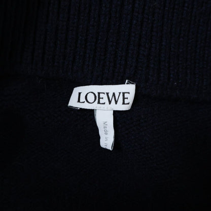 Loewe Half Zip Cashmere Sweater Anagram Logo Knit — view 7