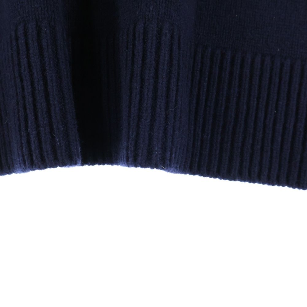 Loewe Half Zip Cashmere Sweater Anagram Logo Knit — view 6