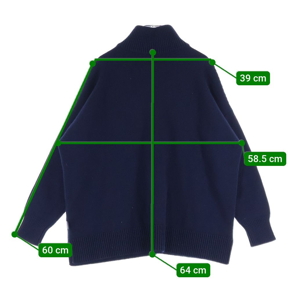 Loewe Half Zip Cashmere Sweater Anagram Logo Knit — view 9