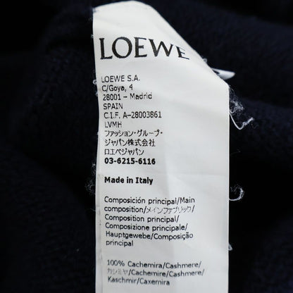 Loewe Half Zip Cashmere Sweater Anagram Logo Knit — view 8