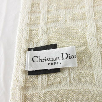 Dior Wool Scarf Shawl Logo Off White — view 3