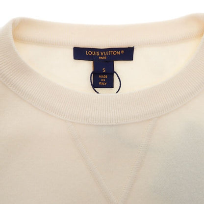 Louis Vuitton Embossed Signature Sweater S Half Sleeve Short Knit Top — view 4