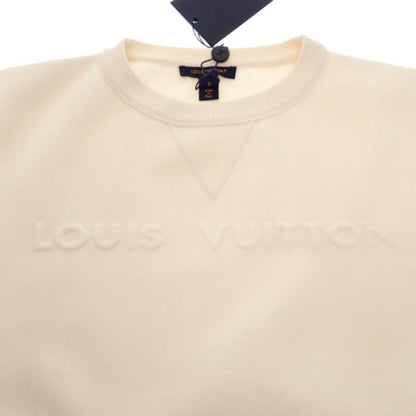 Louis Vuitton Embossed Signature Sweater S Half Sleeve Short Knit Top — view 5