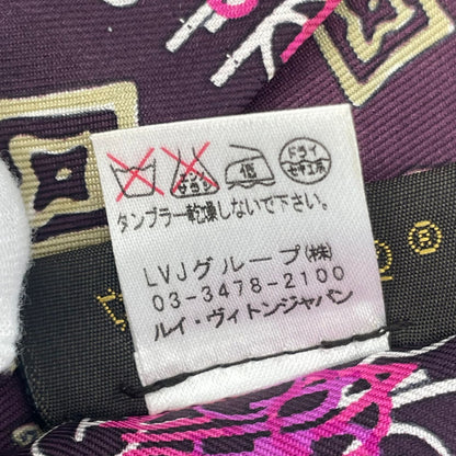 Louis Vuitton Scarf Bandeau Monogram Gradient Purple — view 6