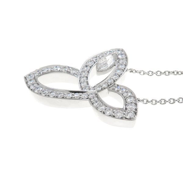 Harry Winston Lily Cluster Star Diamond Necklace — view 2