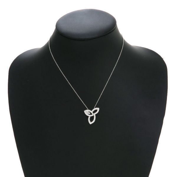 Harry Winston Lily Cluster Star Diamond Necklace — view 7