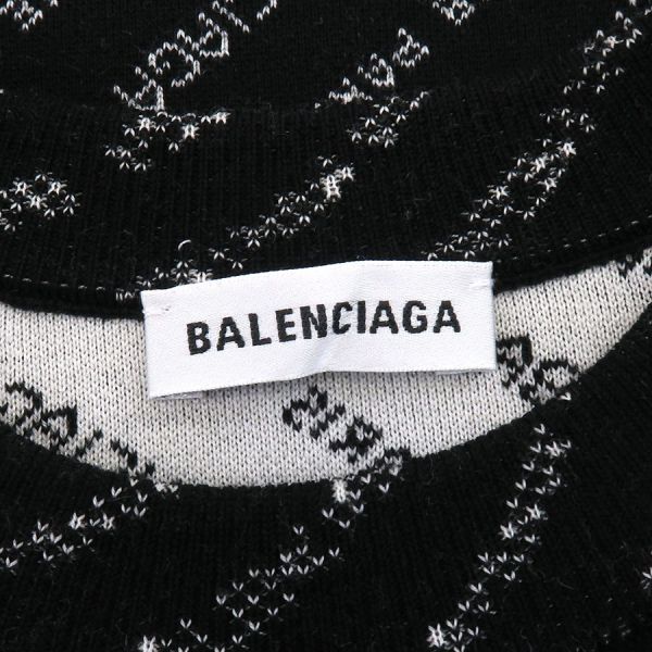 Balenciaga Knit Sweater Nylon Wool — view 9