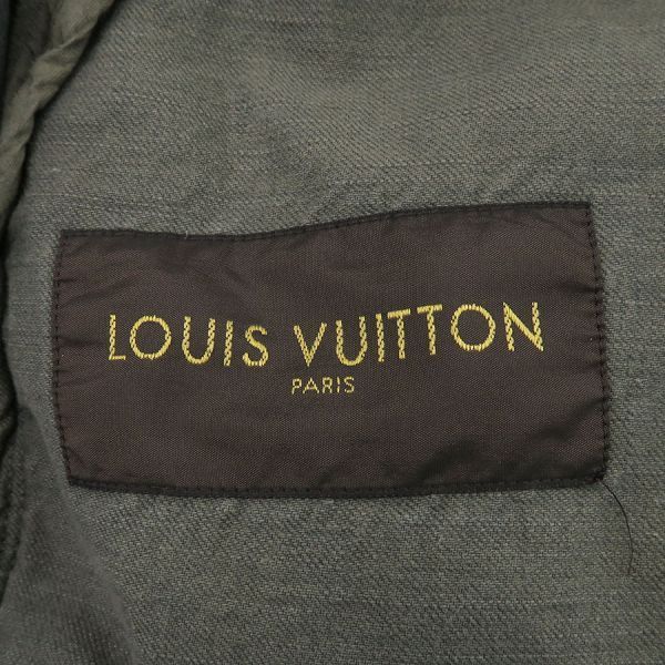 Louis Vuitton Denim Jacket Cotton Khaki — view 9