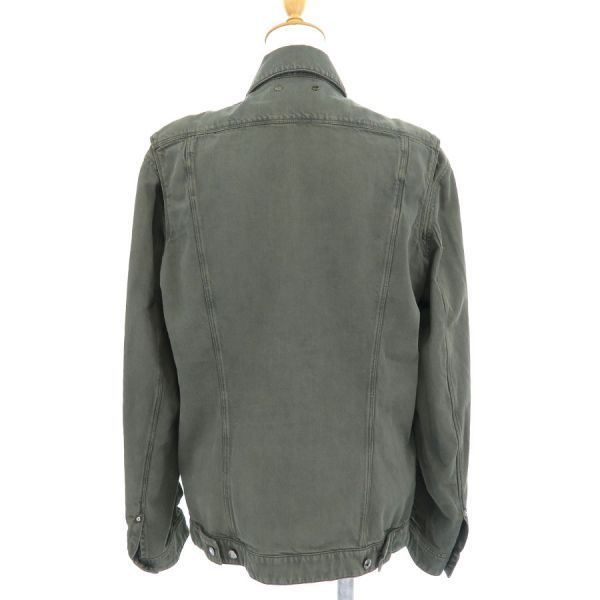 Louis Vuitton Denim Jacket Cotton Khaki — view 2