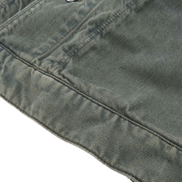 Louis Vuitton Denim Jacket Cotton Khaki — view 6